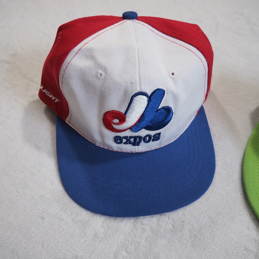 2/Montréal Expo hat one 59fifty Sz 7 1/4 one promo Bud Sz OS - Picture 3 of 6